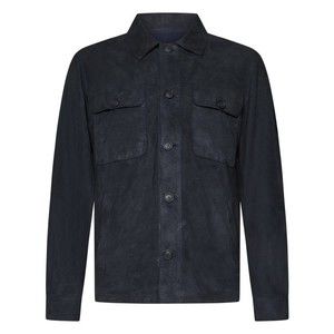 Franzese Collection Deep Blue Suede Jacket - NWT